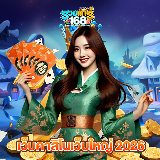 รวยแท้168 เว็บคาสิโนเว็บใหญ่ 2026